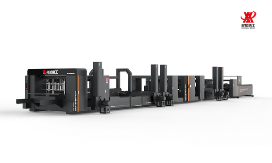 طابعة واحدة أوتوماتيكية غليور غرز 1200 / دقيقة PLC التحكم الأسود 75kw