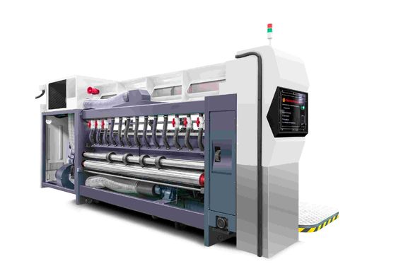 Red Color G6-0920  Pressure Free Feed Structure For Corrugated Cardboard