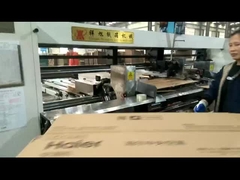 خياطة نصف أوتوماتيكية ذات رأسين للكرتون المطبوع