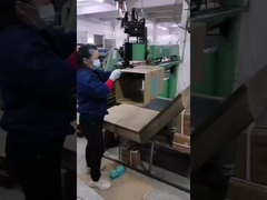 خياطة الكرتون خياطة مزدوجة الخدمة التلقائية الدفع اليدوي